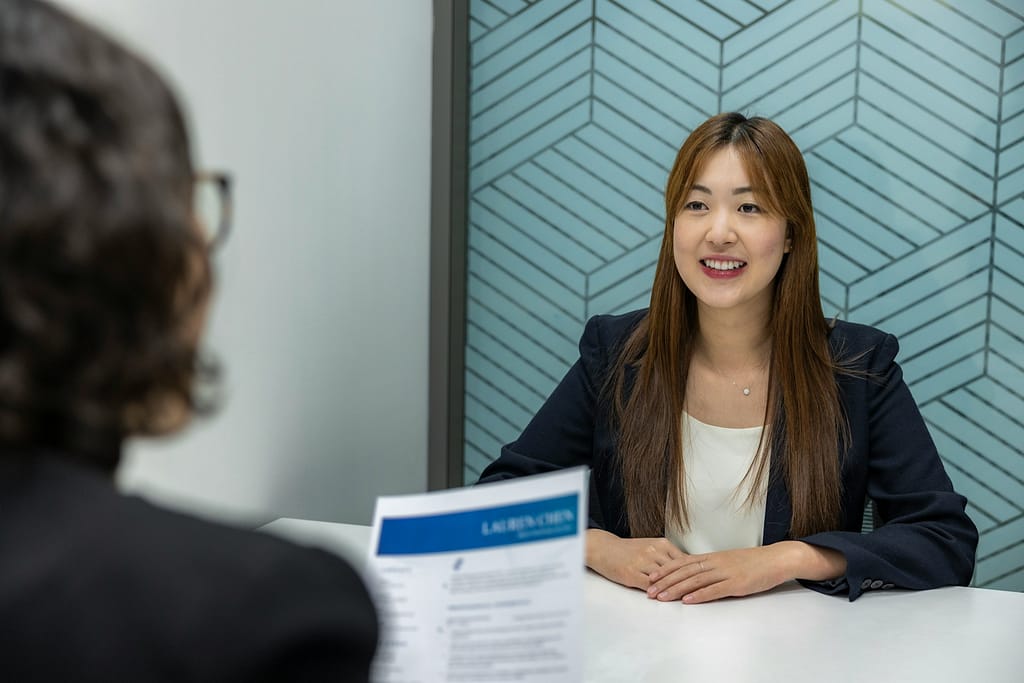 Personal injury lawyer consulting with client about emotional distress claim in California

