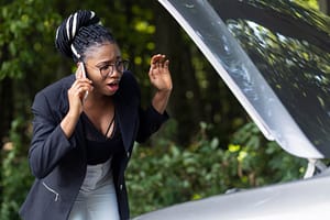 Frustrated Mercedes-Benz owner with car breakdown under California lemon law